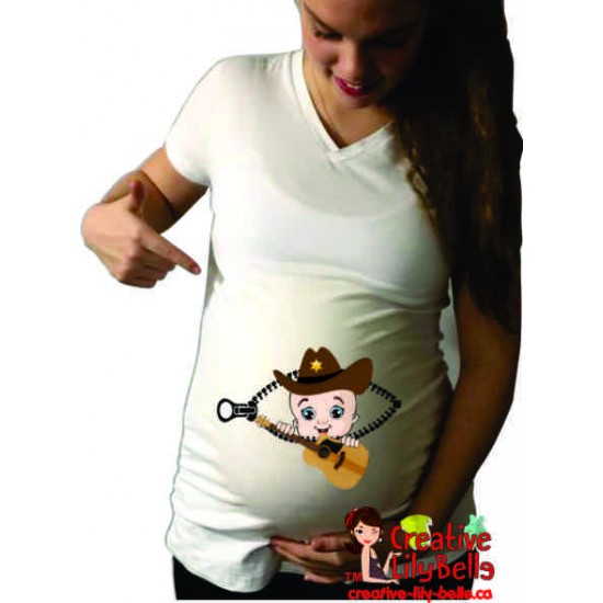maternity shirt cowboy 274